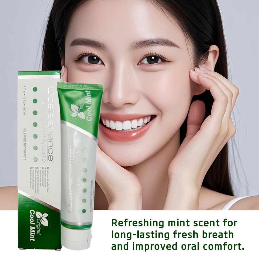 Teeth Whitening Cream - Korean Whitening Toothpaste Long Lasting Fresh