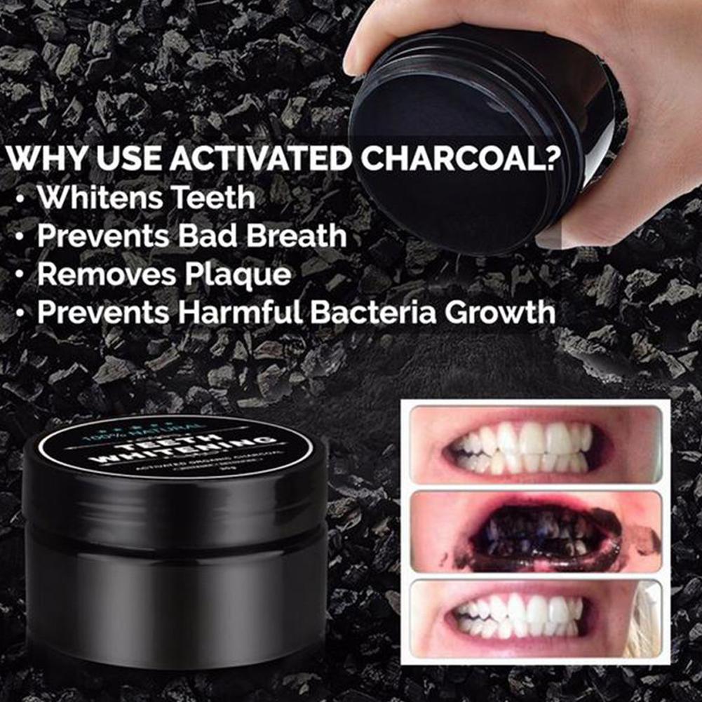 Teeth Whitening Activated Organic Charcoal - Teeth Whitening Powder Natural Organic Activated