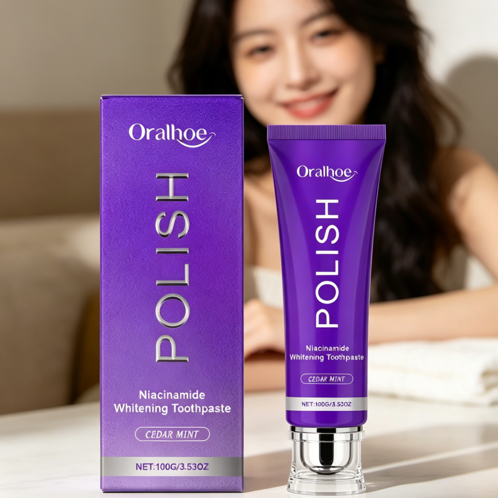 Oralhoe Niacinamide Whitening  - Teeth Whitening Natural review and price