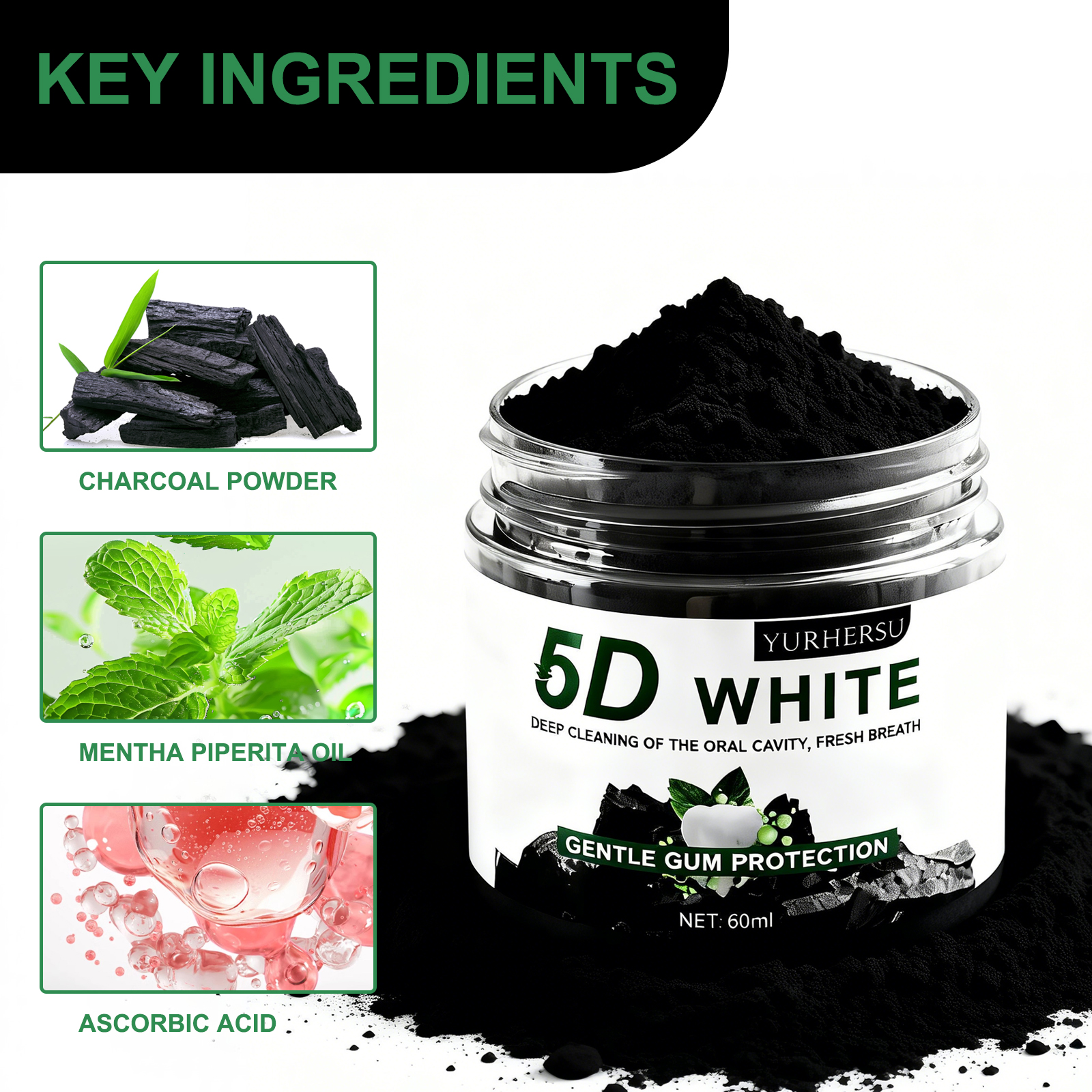 Bamboo Charcoal Teeth Whitenin - Teeth Whitening Activated Organic Charcoal review and price