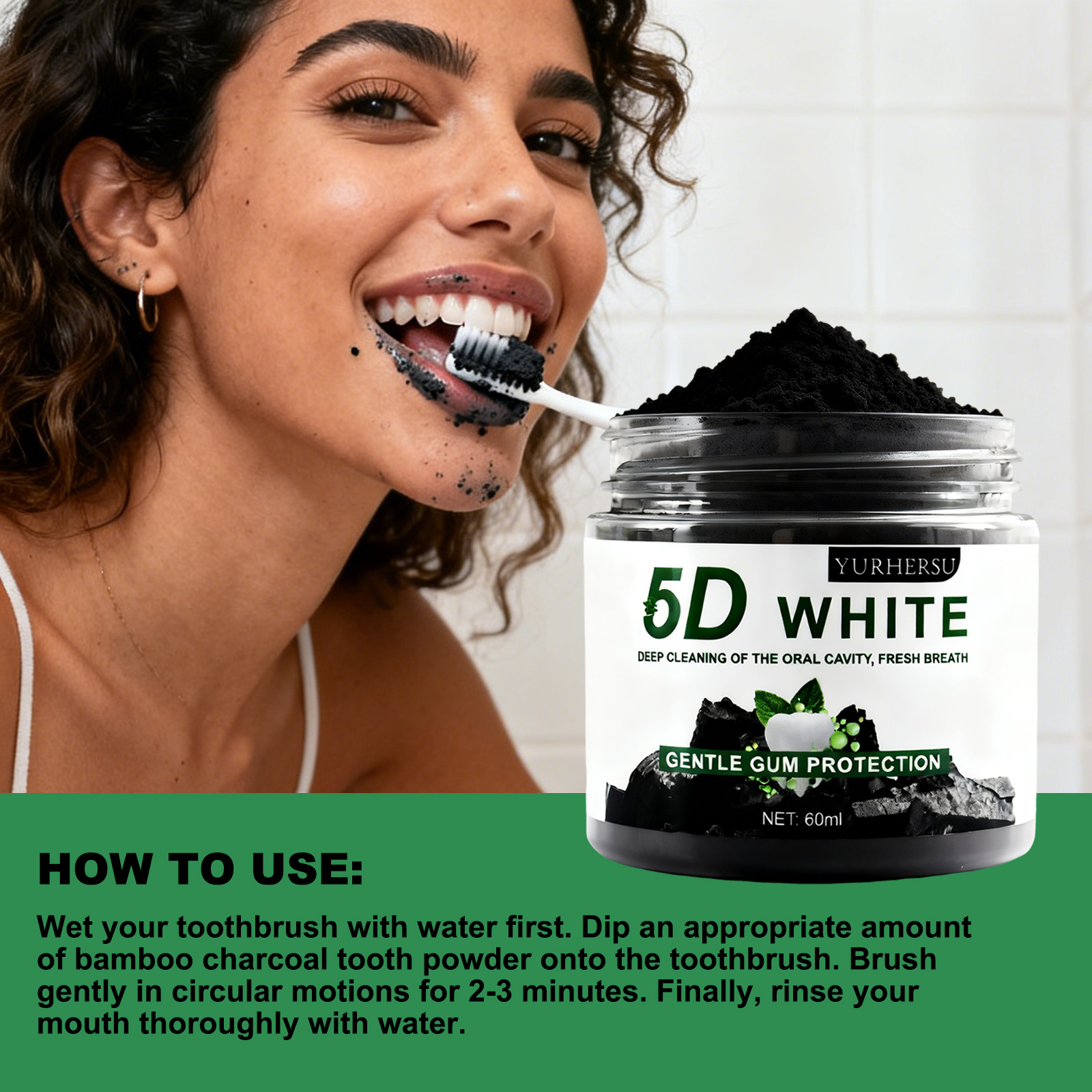 Bamboo Charcoal Teeth Whitenin - Teeth Whitening Activated Organic Charcoal review and price
