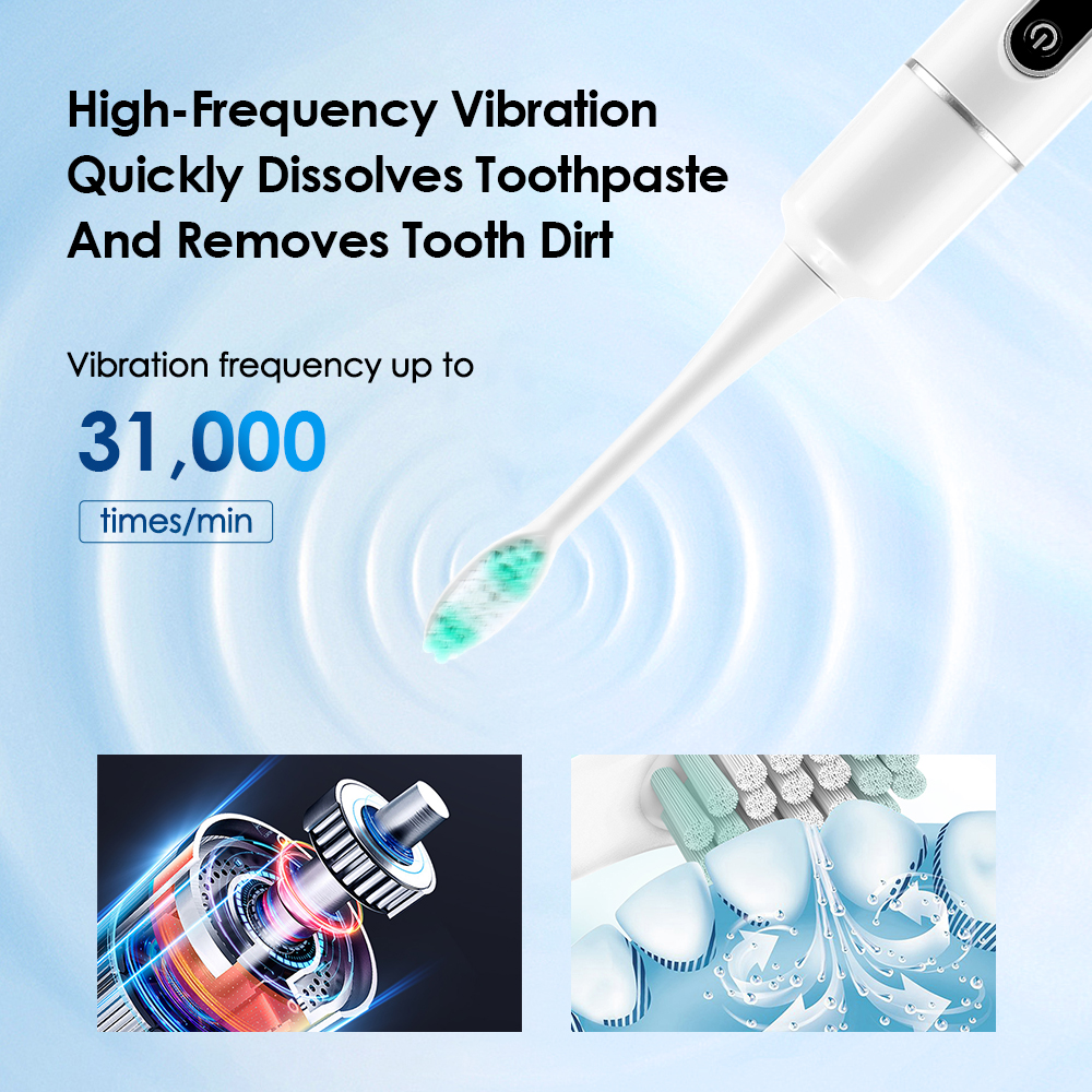 Electric Toothbrush Sonic Vibr - Electric Toothbrush Sonic review and price