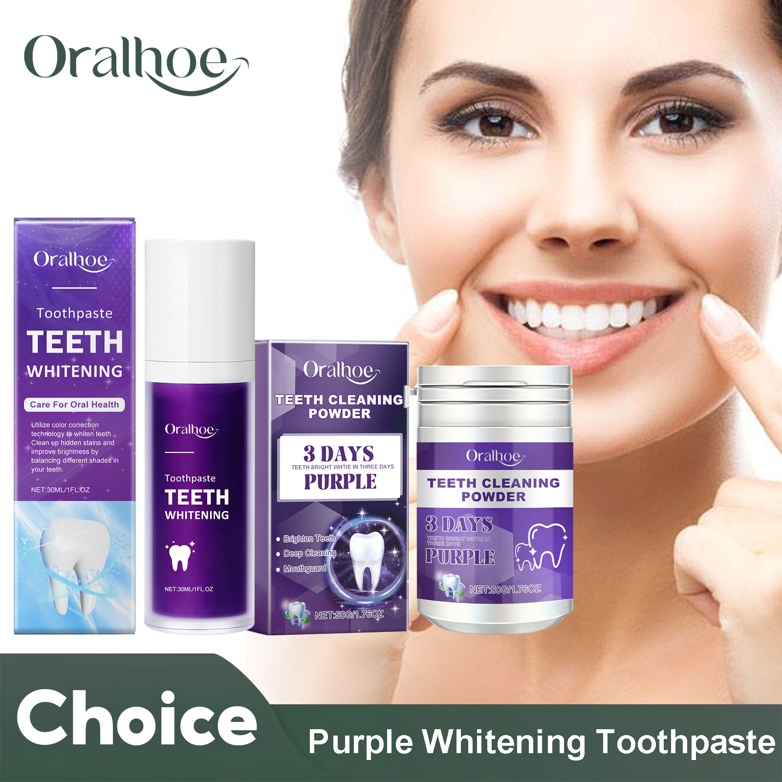 Purple Corrector Teeth Whiteni - Teeth Whitening Natural review and price