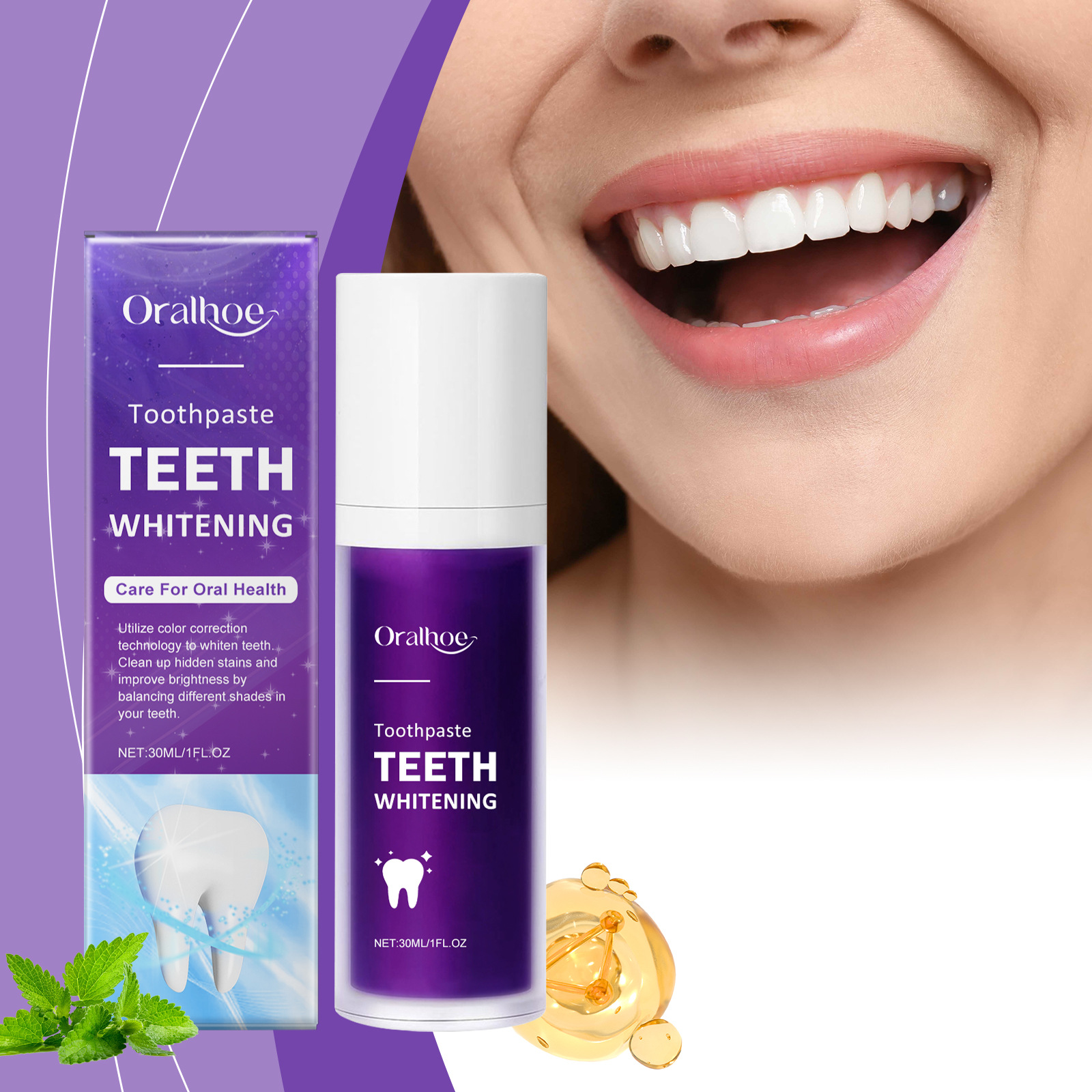 Purple Corrector Teeth Whiteni - Teeth Whitening Natural review and price