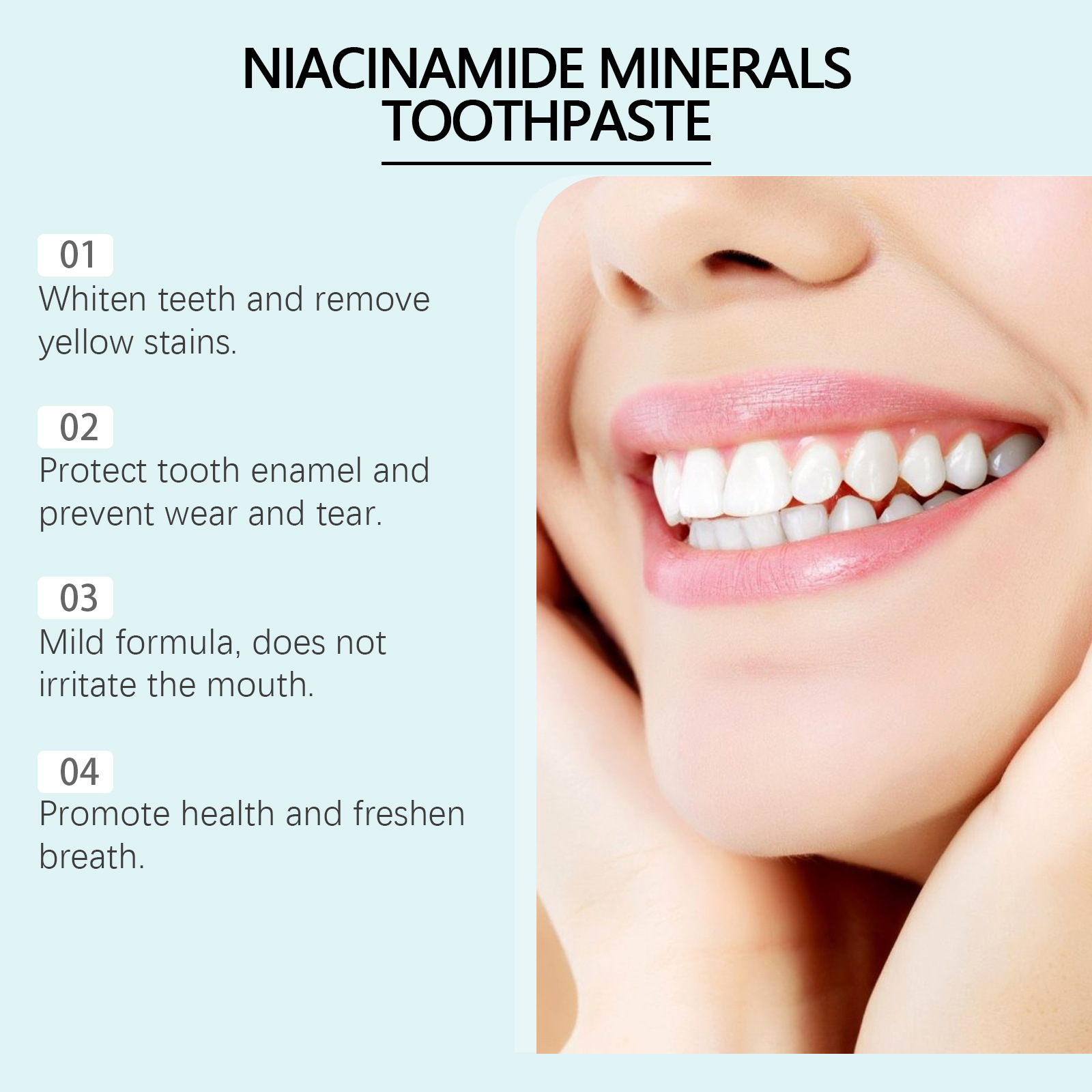 Oralhoe Niacinamide Press Pump - Teeth Whitening Charcoal review and price