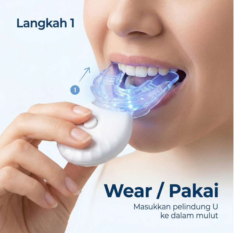 Blue Light Therapy Device, Gum - Teeth Whitening With Blue Light review and price