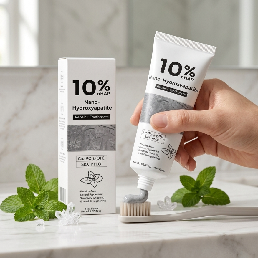Nano-Hydroxyapatite Toothpaste - Teeth Whitening Cream review and price