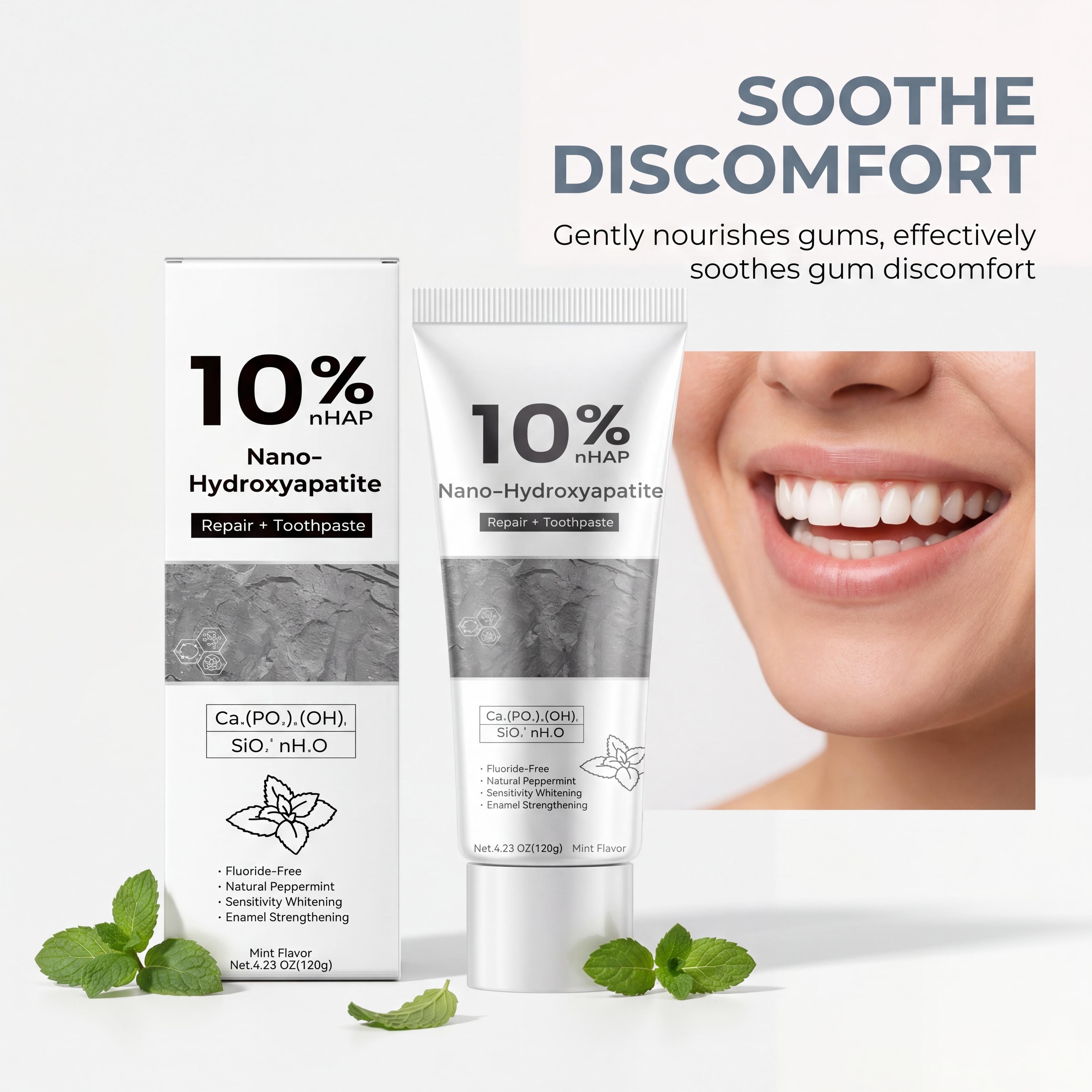 Nano-Hydroxyapatite Toothpaste - Teeth Whitening Cream review and price