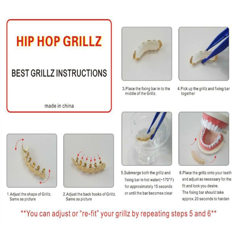 Silicone Grillz Mold Bars Fitt - Teeth Whitening Moulds review and price