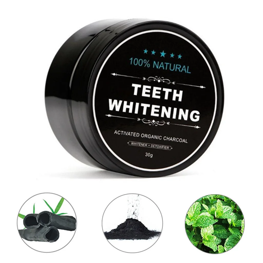 치약 Toothpaste Tooth Powder Whi - Teeth Whitening Activated Organic Charcoal review and price