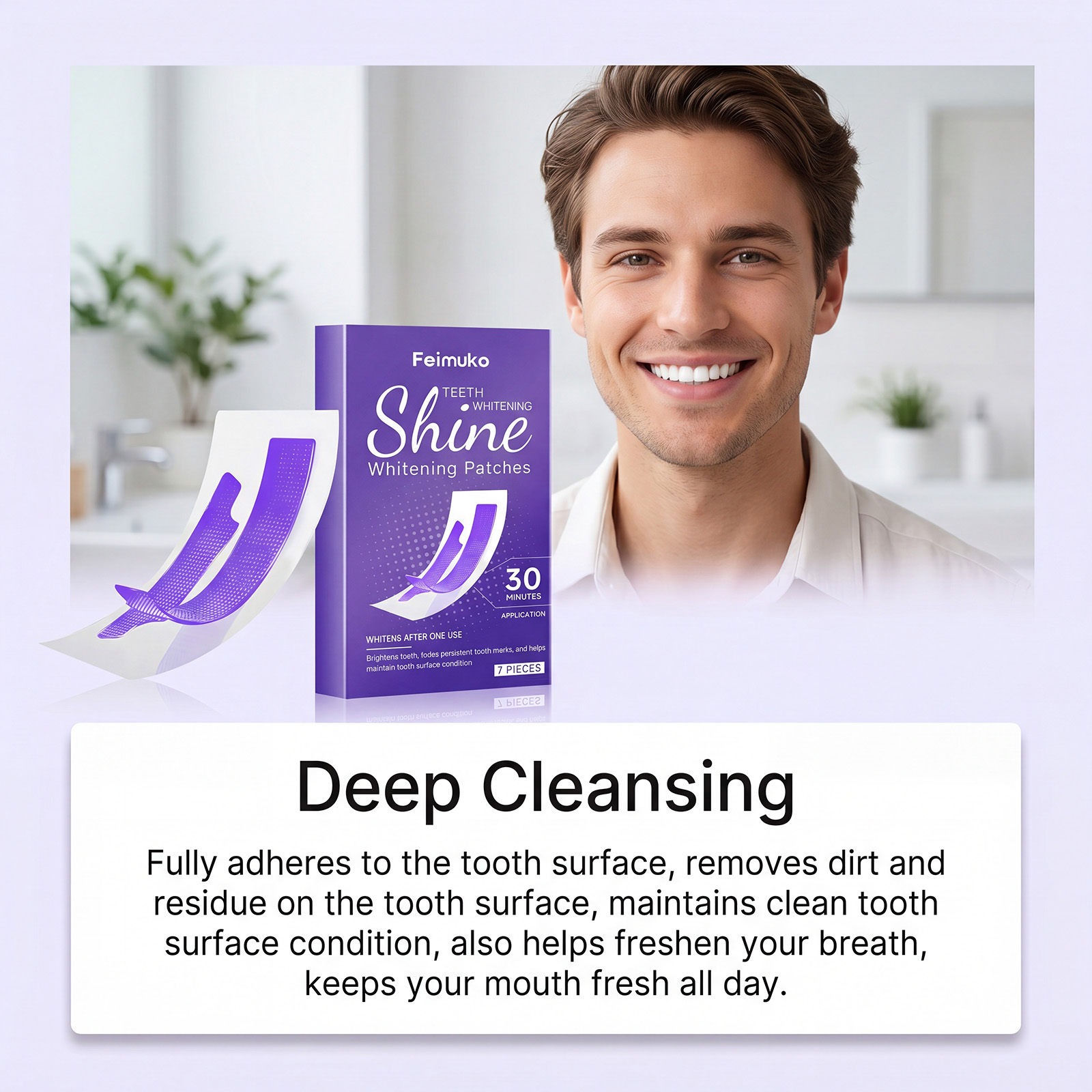 30Mins Teeth Whitening Strips  - Teeth Whitening Cream review and price