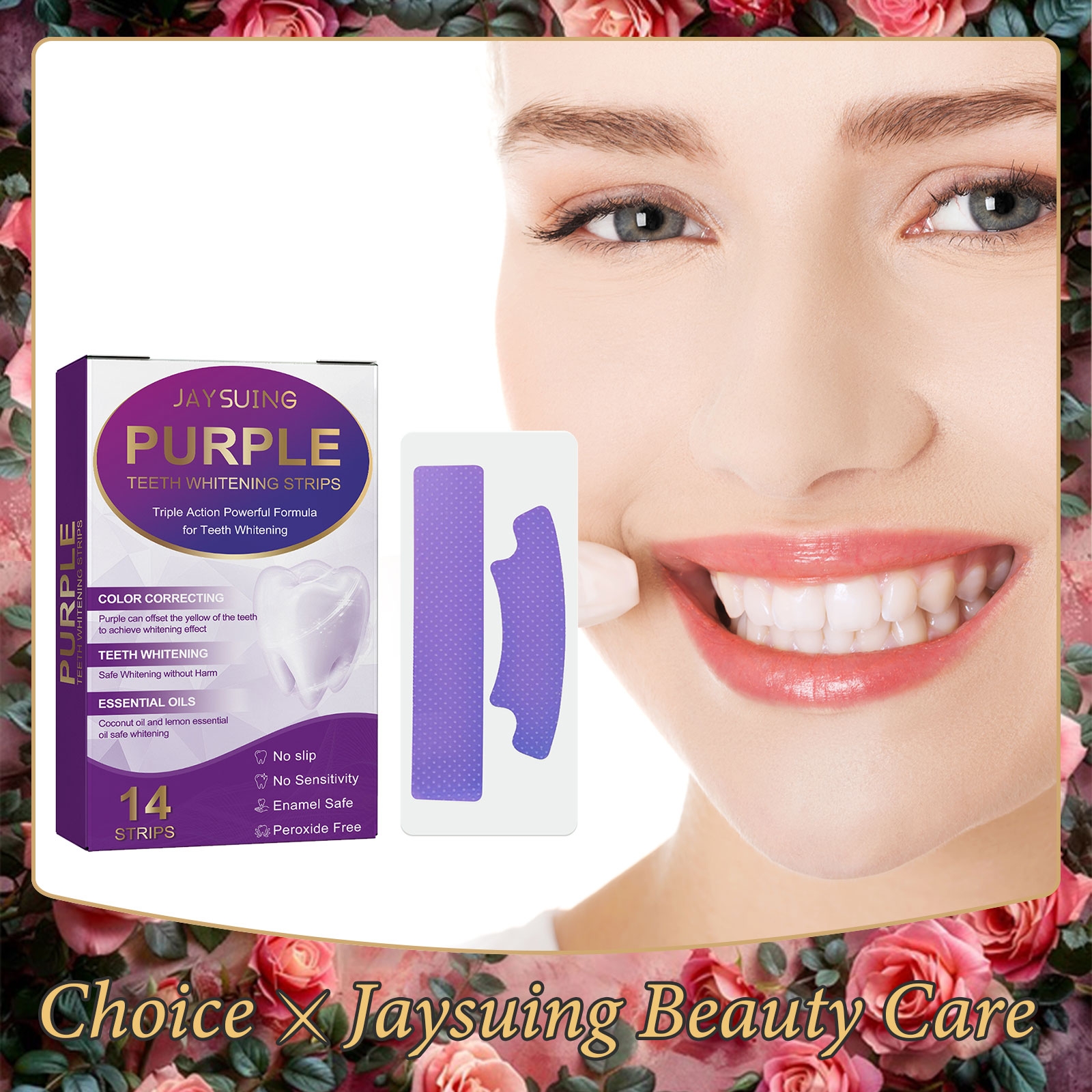 14pcs/box Teeth Bleaching Stri - Teeth Whitening With Hydrogen Peroxide review and price