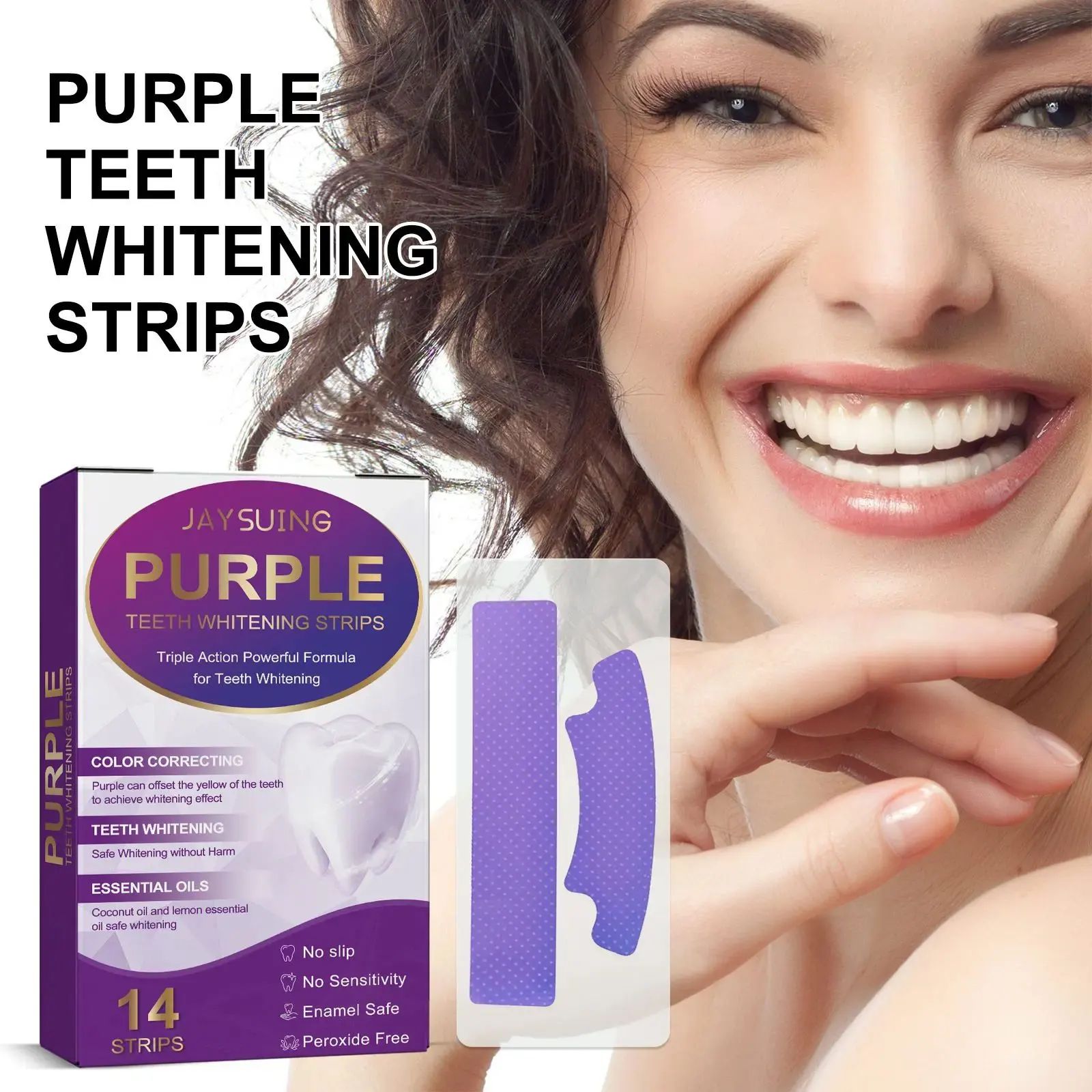 14pcs/box Teeth Bleaching Stri - Teeth Whitening With Hydrogen Peroxide review and price