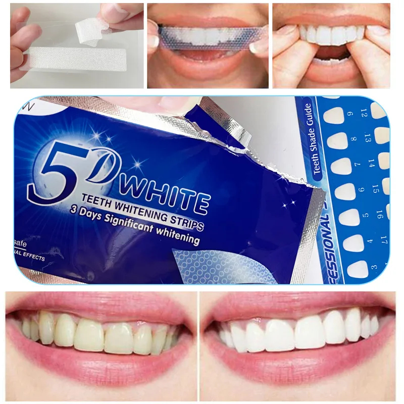 1-12pcs 5D Whitening Teeth Sti - Teeth Whitening App review and price
