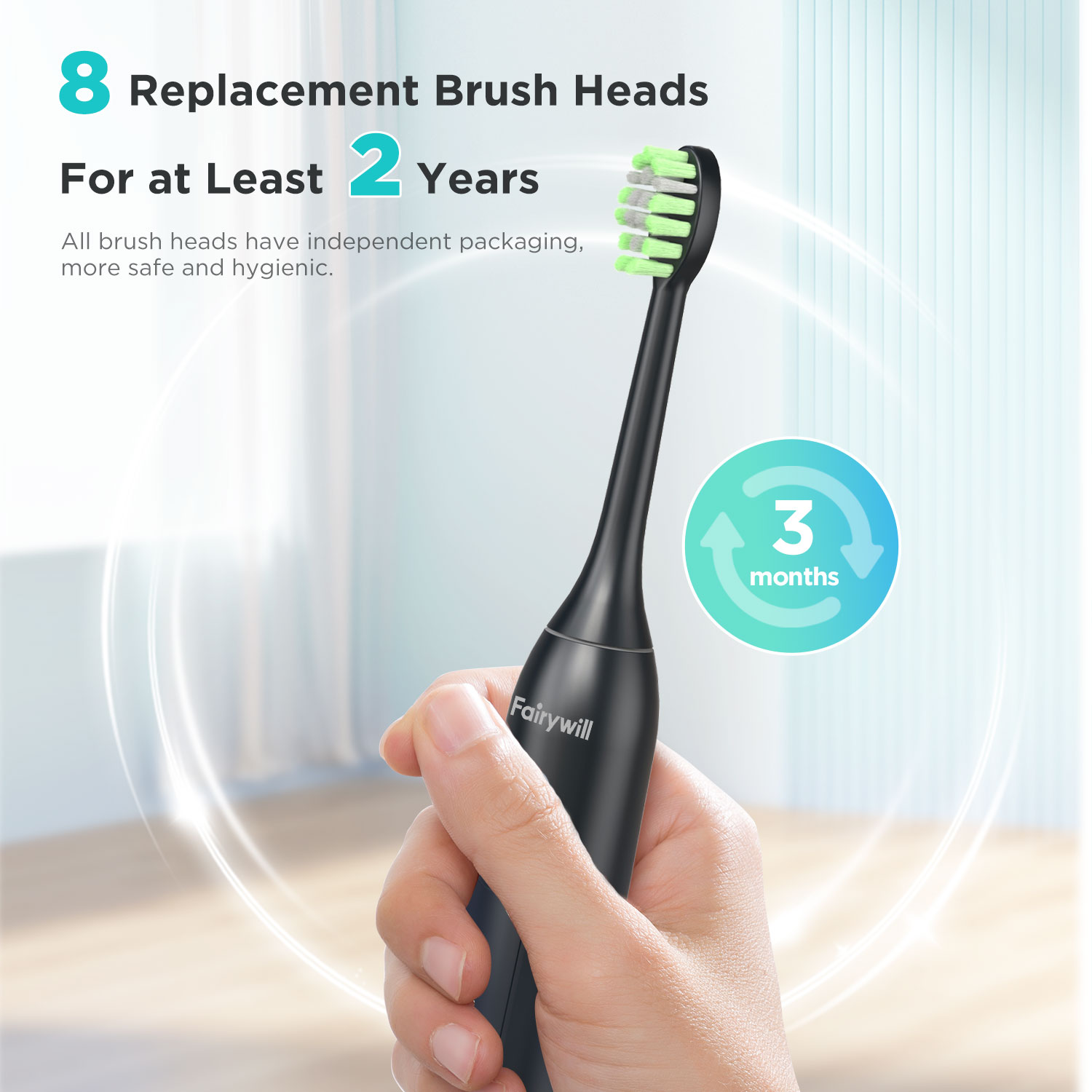 Fairywill Electric Sonic Tooth - Electric Toothbrush Sonic review and price