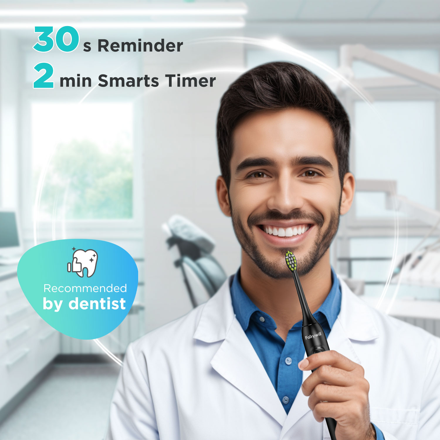 Fairywill Electric Sonic Tooth - Electric Toothbrush Sonic review and price