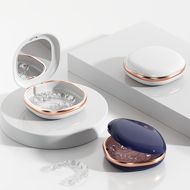 Exquisite braces box, portable - Teeth Whitening With Braces review and price