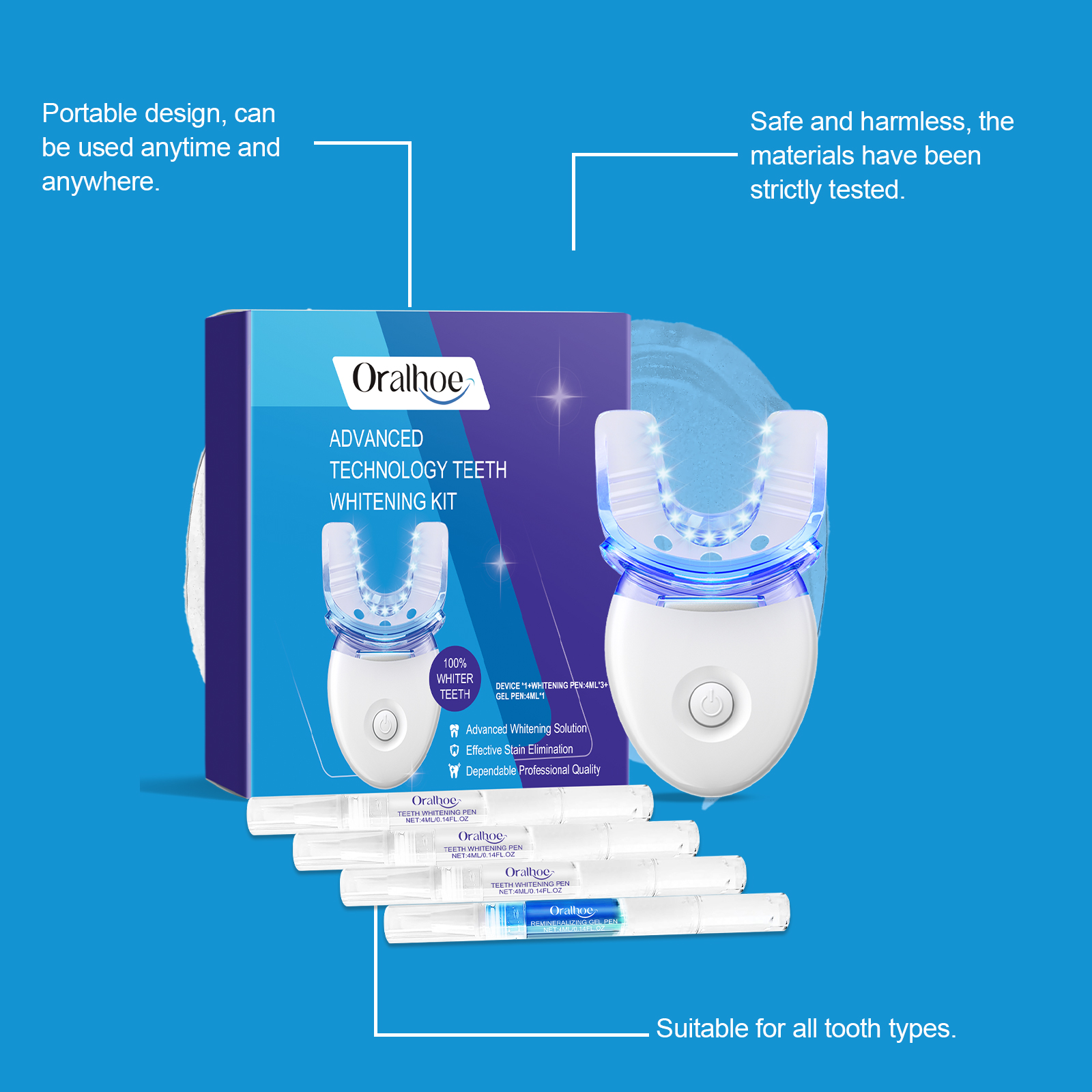 Professional Teeth Whitening L - Teeth Whitening With Blue Light review and price